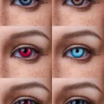 Erovenus Sexpuppe Augen für ROS Kopf